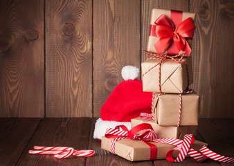 Obraz premium Christmas gift boxes