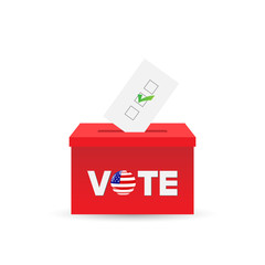 Ballot Box Illustration