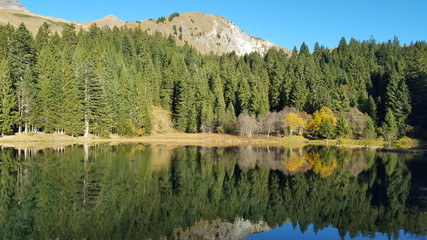 Lac des mines d'or - Morzine - haute-savoie