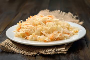 Marinated cabbage (sauerkraut)