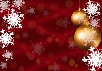 Background with snowflakes