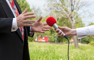 Media interview