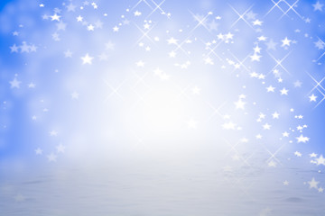 blauer hintergrund mit sternen