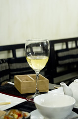 Still life - glass of wine