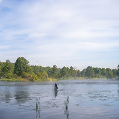 Fototapeta na wymiar fishing