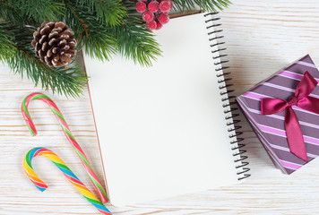 Christmas and New Year background