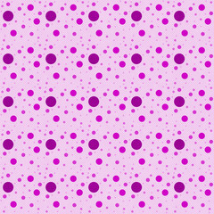 Pink Polka Dot  Abstract Design Tile Pattern Repeat Background