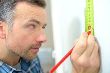 Using a tape measure
