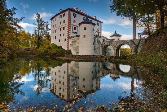 Castle Sneznik in Slovenia