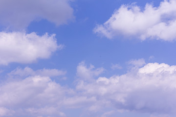 Fototapeta premium Beauty blue sky with cloud