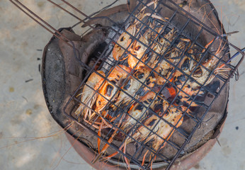shrimp grilled style thailand