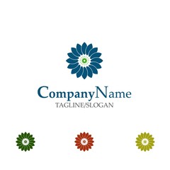 spa logo icon vector