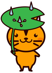 傘をさす動物シリーズ