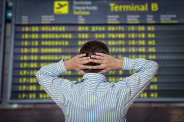 The man at the airport