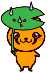 傘をさす動物シリーズ
