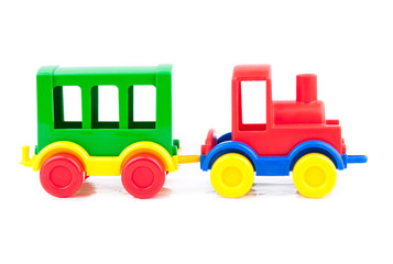 toy train isolated