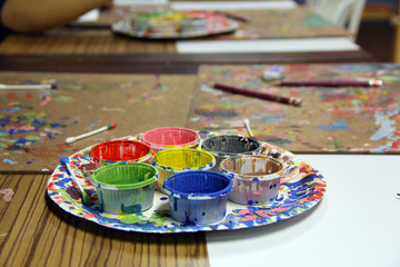 Color palette / Color palette, DIY using for painting