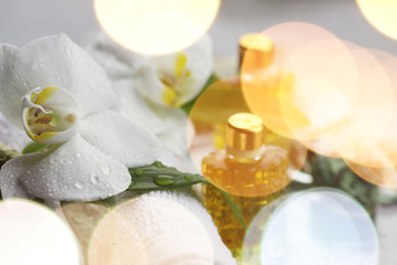 Spa orchid green towel