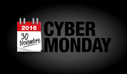 Obraz premium cyber monday