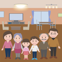 family illustration