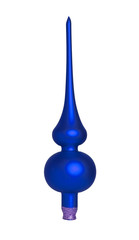 Blue top for christmas firtree