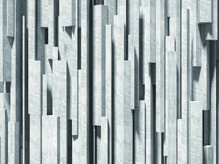 geometric 3d wall