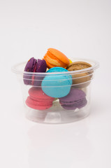 Colorful mini macaron
