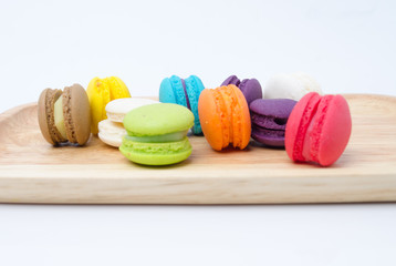 Colorful mini macaron