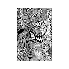 zentangle pattern, doodle, Florent style hand draw 