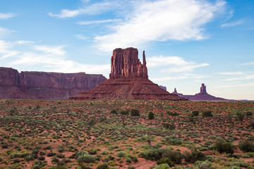View of the Monument Valley at dusk - 95447277