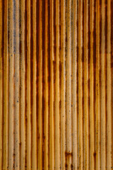 Rusted metal wall