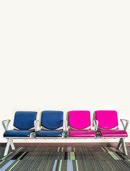 chairs in waiting room