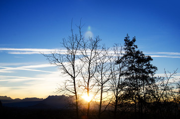 Obraz premium Sonnenuntergang