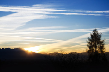 Obraz premium Sonnenuntergang