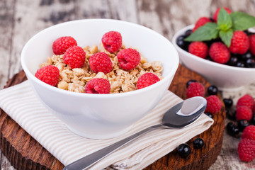 Crunchy muesli