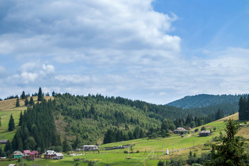 View in the Carpathians, Ukraine