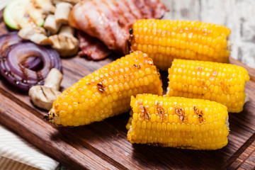 Grilled corn
