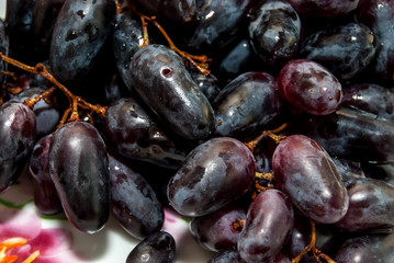 Bunch of grapes as backgrounds or textures