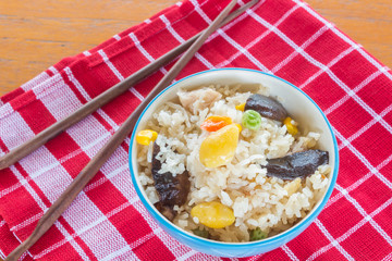 Vegetarian casserole rice