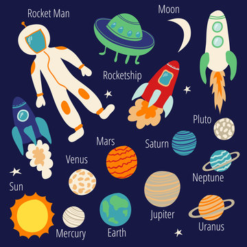 Set of Space Design Elements