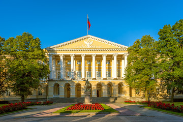 Fototapeta na wymiar Smolny. State House of St. Petersburg