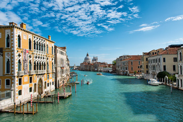 Grand Canal and Basilica Santa Maria in Venice