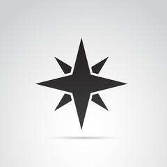 Compass VECTOR icon.