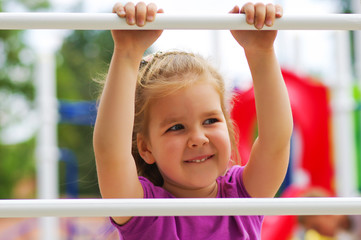 Fototapeta premium Portrait a little girl