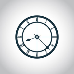 Clock simple icon