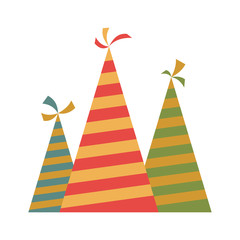 Party hat flat icon