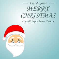 Icono plano Papa Noel MERRY CHRISTMAS #2