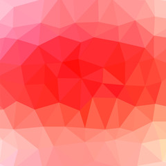 Red Polygonal Pattern