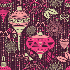 Christmas seamless pattern