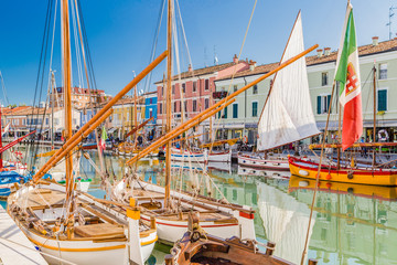 boats on Canal Port